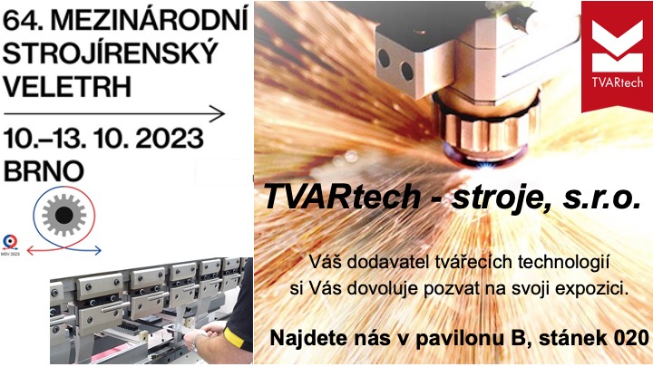 64. Mezinárodní strojírenský veletrh : 10.-13.10.2023 Brno